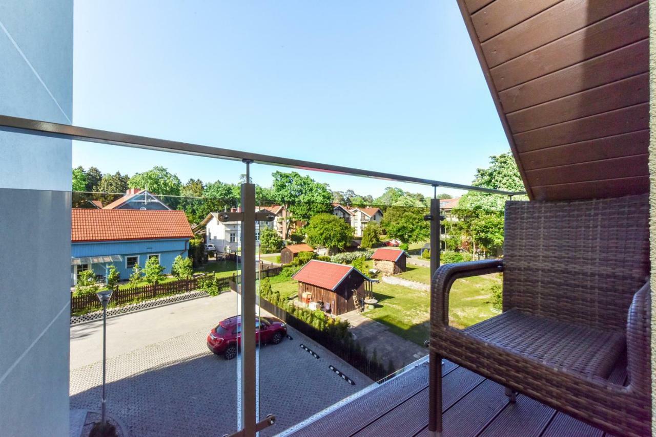 Geliu Terasos - Studija Su Balkonu Juodkrantė Exterior foto
